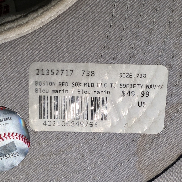 Boston Red socks brand new fitted (Big League  Chew) 7 3\4 hat . - Picture 5 of 14